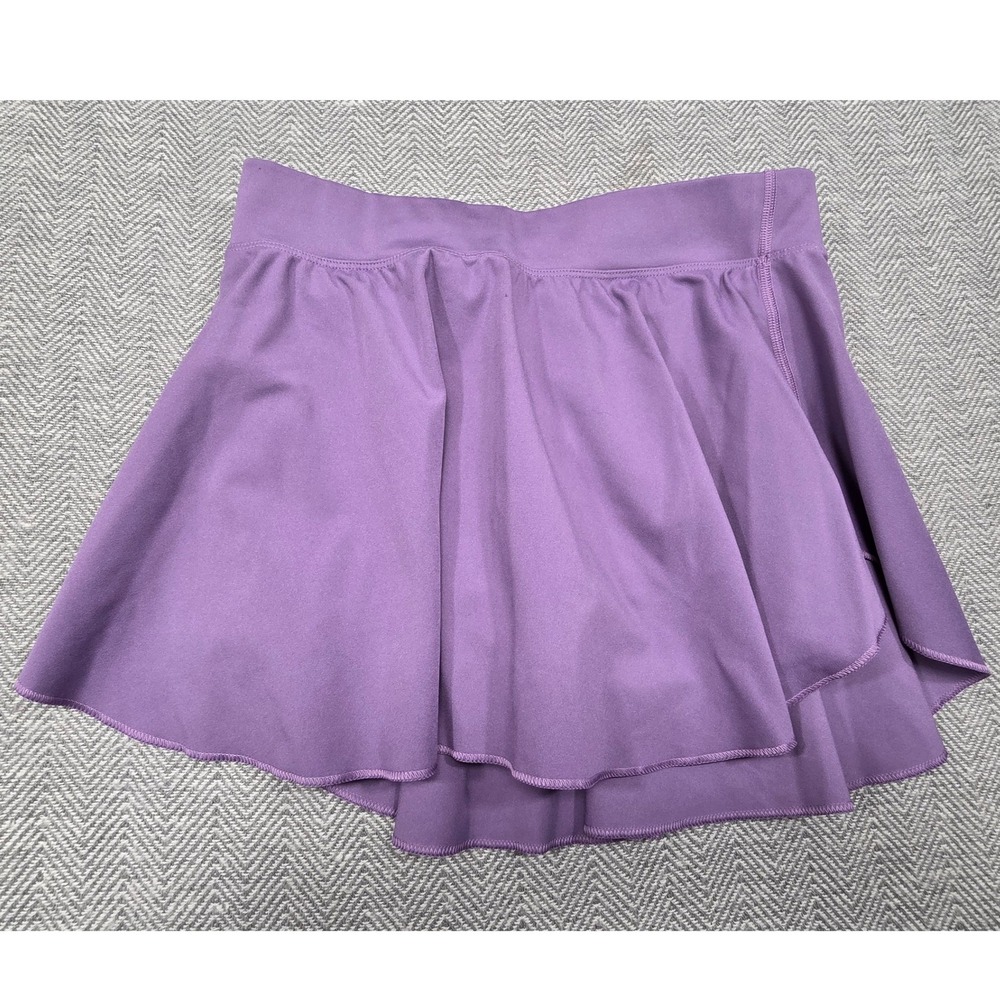 Under Armour Purple Athletic Ruffle Skort Womens Small Tennis Golf Running Skirt